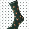 Dulf’s Burger “Burger” socks - green